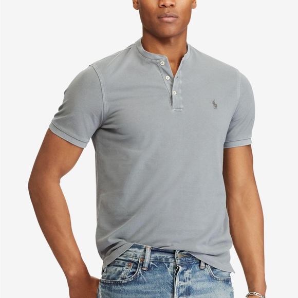 Polo Ralph Lauren Other - Polo Ralph Lauren grey featherweight mesh top M